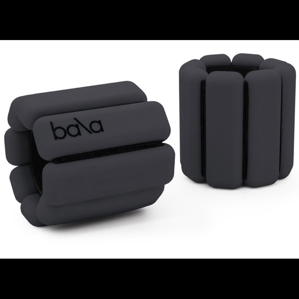 NWT - NEVER OPENED - BALA BANGLES in CHARCOAL